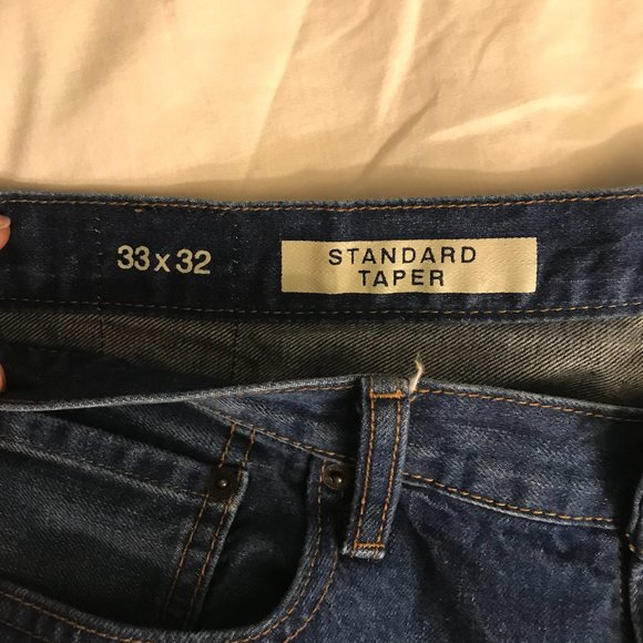 Gap 1969 Straight Taper Jeans 33x32 - Picture 2 of 3